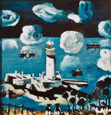 Lighthouse on Mull by Malcolm Scott - Auction record, sale price, and art valuation. Compare with similar artists and explore comparable artworks.